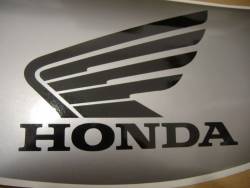 Honda CBR 1000RR 2006 SC57 silver decals kit 