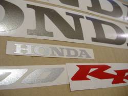 Honda CBR 600RR 2003 black graphics kit 