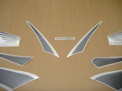 Honda CBR 600RR 2009 black reproduction decals