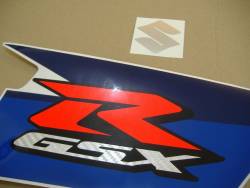 Suzuki GSXR 1000 K10 white stickers