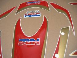 Graphics for Honda 1000RR Fireblade 2011 HRC white model