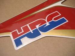 Honda 1000RR Fireblade 2011 HRC restoration decals set