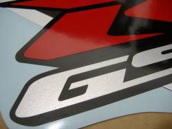 Suzuki GSX-R 600 2006 black stickers set