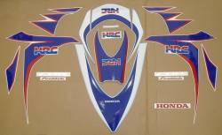 Honda 1000RR 2010 SC59 HRC reproduction stickers