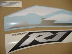 Yamaha R1 2003 RN09 5pw blue decals kit 