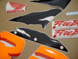 Honda CBR 919RR 1999 Fireblade green stickers