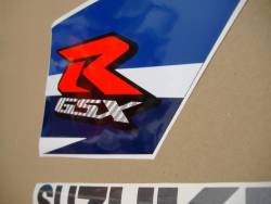 Suzuki GSXR 1000 2011 white decals