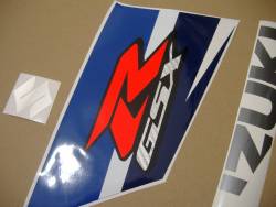 Suzuki 1000 2011 white stickers kit