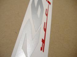 Yamaha YZF-R6 2008 RJ15 white stickers set