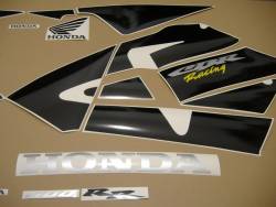 Honda 600RR 2006 red labels graphics