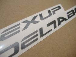 Yamaha YZF R6 2008 RJ15 silver stickers kit