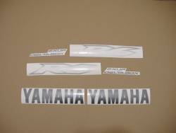 Yamaha YZF R6 2008 RJ15 silver decals