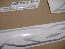 Yamaha R6 2008 RJ15 13S silver decals kit 