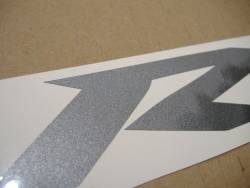 Yamaha YZF-R6 2004 RJ15 grey stickers set