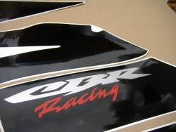 Honda 600RR 2005 silver complete sticker kit