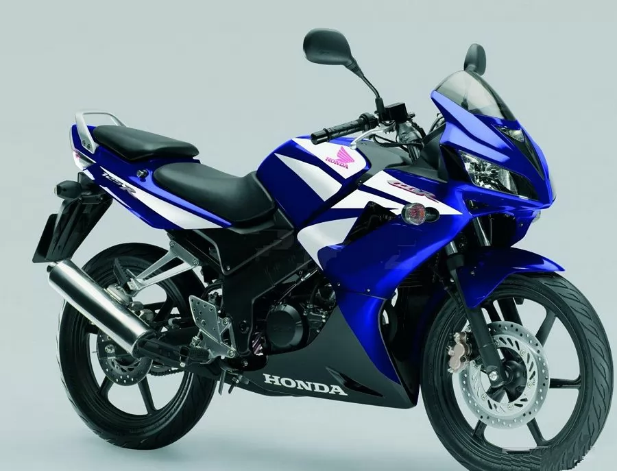 Honda 125R 2007 blue decal set