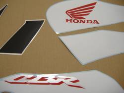 Honda 125R 2007 blue complete sticker kit