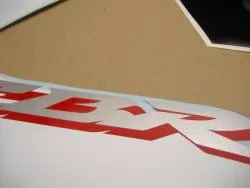 Honda 125R 2007 blue stickers set
