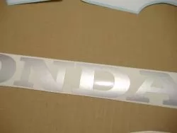 Honda CBR 125R 2007 blue stickers kit
