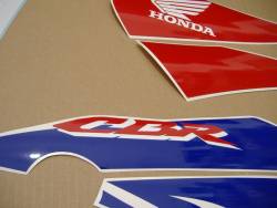 Honda 125R 2009 HRC labels graphics