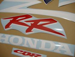 Honda CBR 954RR 2003 SC50 white adhesives set