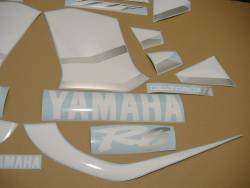 Yamaha R6 1999 RJ03 5EB blue decals kit 