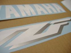 Yamaha R6 1999 RJ03 blue labels graphics