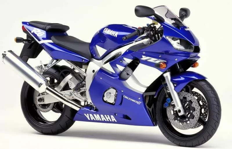 Resin Bike 3D Steering Fork Stickers Carbon Look For Yamaha R6 1999-2002 – B41P2261