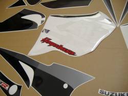 Suzuki Hayabusa 2005 black stickers set 