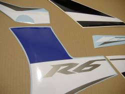 Yamaha YZF R6 2008 RJ15 blue AU decals