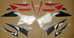 Suzuki Hayabusa 2005 red stickers set