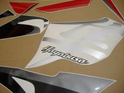 Suzuki Hayabusa GSX1300R K5 red logo graphics