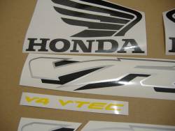 Honda 800i 2002 Interceptor red decals