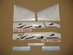 Honda 800i 2002 RC46 black decal set