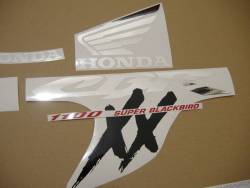 Honda 1000XX 1997 SC35 grey decals set