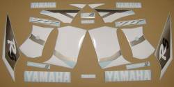 Yamaha YZF R6 2002 RJ03 blue US decal set