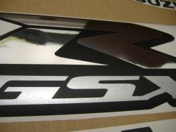 Suzuki GSX-R 750 2008 black decals kit 