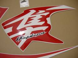 Suzuki Hayabusa 2010 black stickers set