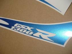 Suzuki Hayabusa 2010 blue complete sticker kit