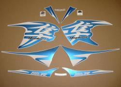 Suzuki Hayabusa 1340 2010 blue graphics