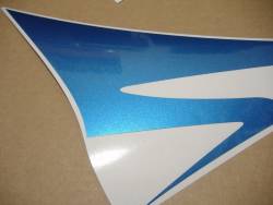 Suzuki Hayabusa 1340 2010 metallic blue decals