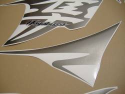 Suzuki Hayabusa busa L1 white stickers kit