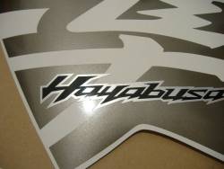 Suzuki Hayabusa GSX1300R 2011 white decals