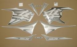 Suzuki Hayabusa L1 white full decals kit