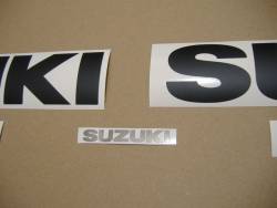 Suzuki 600 2008 yellow complete sticker kit