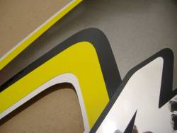 Suzuki GSXR 600 2008 yellow decals