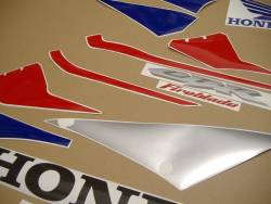 Honda 1000RR 2005 red EU full decals kit