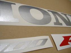 Honda 1000RR 2004 Fireblade gray logo graphics