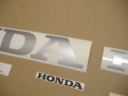 Honda 1000RR 2004 silver full decals kit