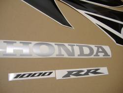 Honda 1000RR 2004 SC57 silver decals